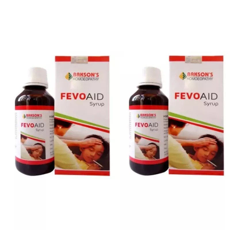 Bakson Fevo Aid Syrup (115ml, Pack of 2)