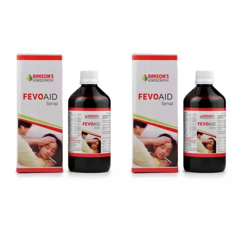 Bakson Fevo Aid Syrup (450ml, Pack of 2)