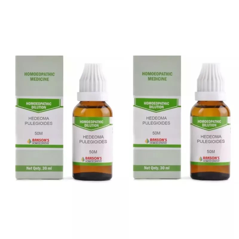 Bakson Hedeoma Pulegioides 50M CH (30ml, Pack of 2)