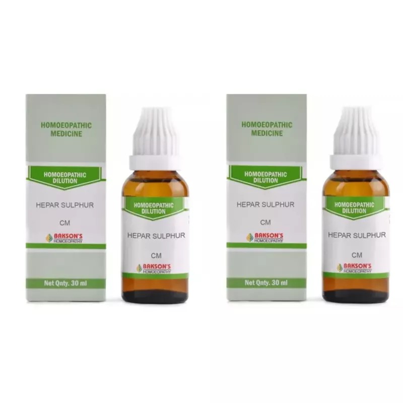 Bakson Hepar Sulphur CM CH (30ml, Pack of 2)