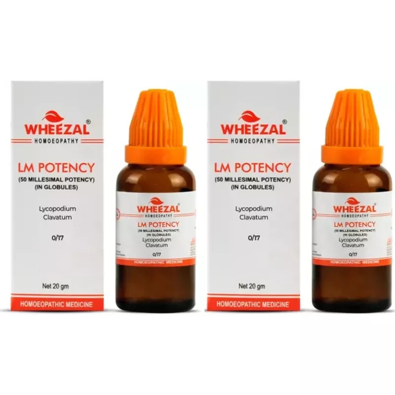 Wheezal Lycopodium Clavatum LM 0/17 (20g, Pack of 2)