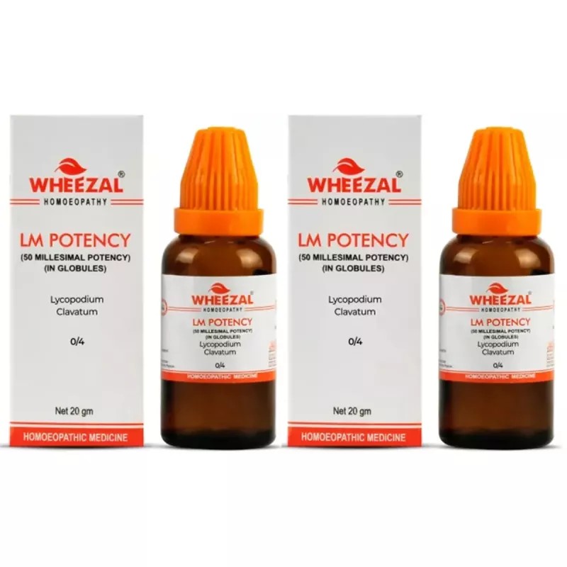 Wheezal Lycopodium Clavatum LM 0/4 (20g, Pack of 2)