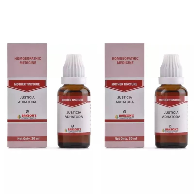 Bakson Justicia Adhatoda 1X (Q) (30ml, Pack of 2)