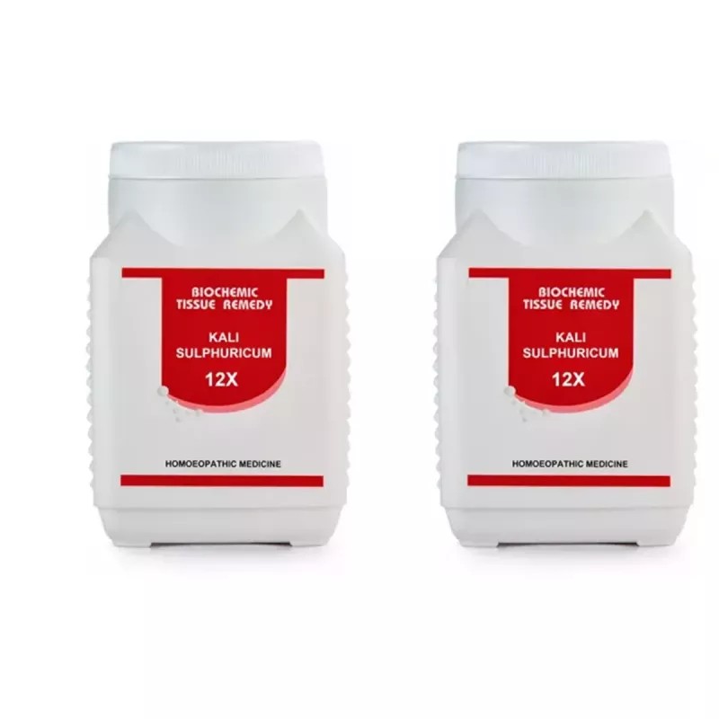Bakson Kali Sulphuricum 12X (450g, Pack of 2)