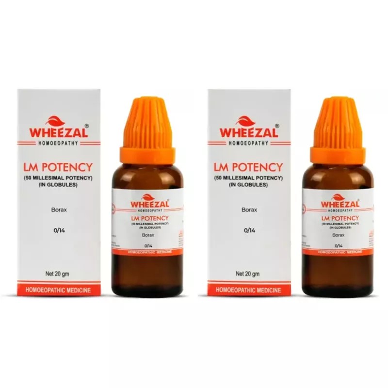 Wheezal Borax LM 0/14 (20g, Pack of 2)