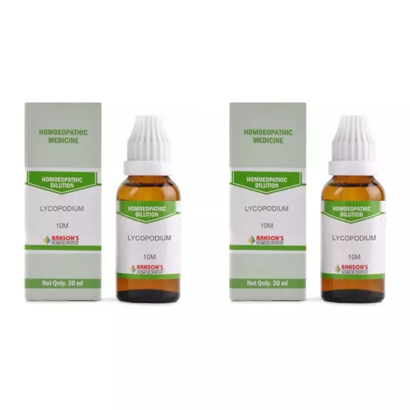 Bakson Lycopodium 10M CH (30ml, Pack of 2)