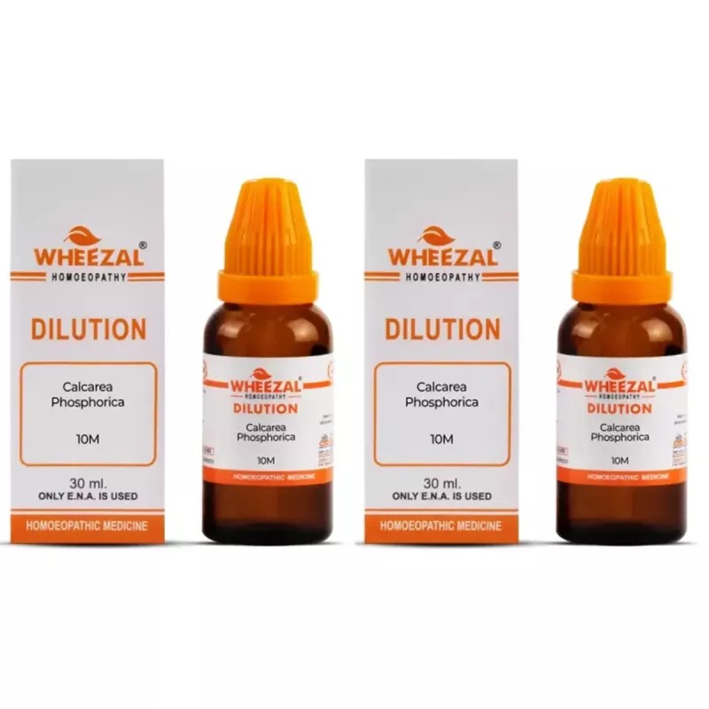 Wheezal Calcarea Phosphorica 10M CH (30ml, Pack of 2)