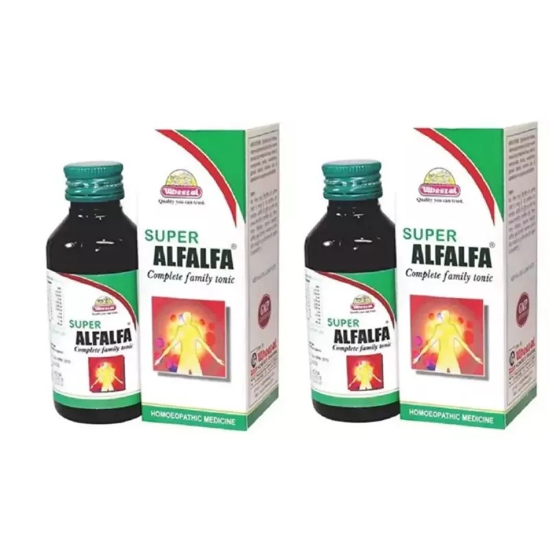 Wheezal Super Alfalfa (450ml, Pack of 2)