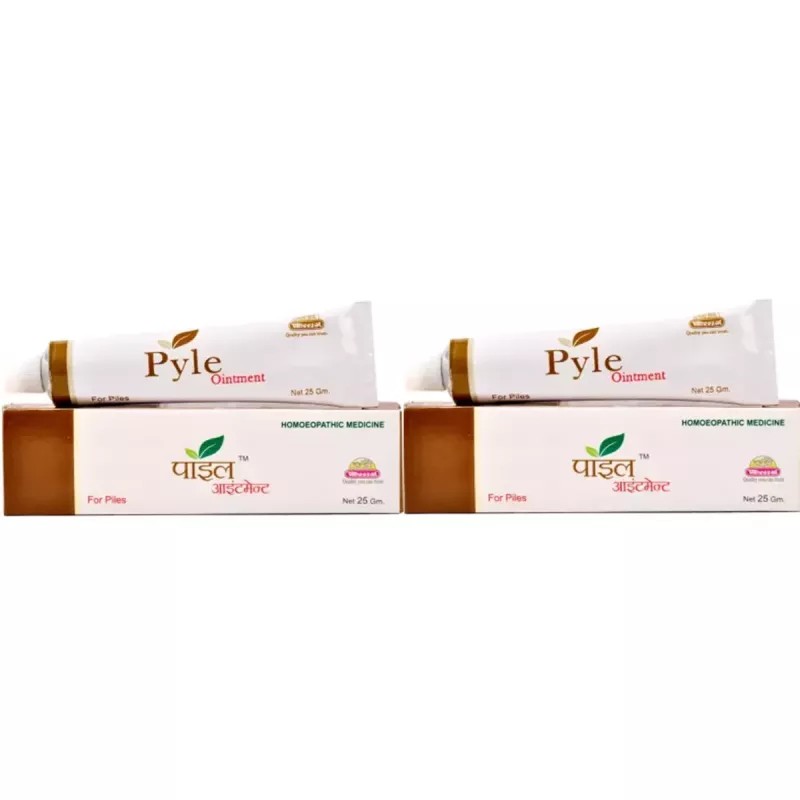 Wheezal Pyle Ointment (25g, Pack of 2)