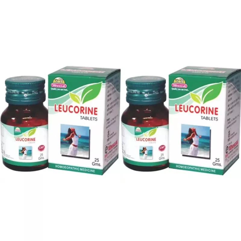 Wheezal Leucorine Tablets (25g, Pack of 2)