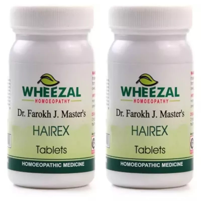 Wheezal Hairex Tablets (75tab, Pack of 2)