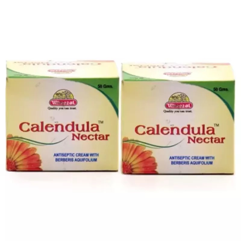 Wheezal Calendula Nectar Antiseptic Cream (50g, Pack of 2)