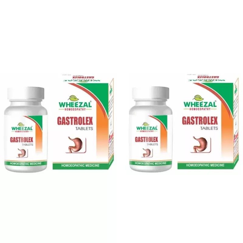 Wheezal Gastrolex Tablets (250tab, Pack of 2)