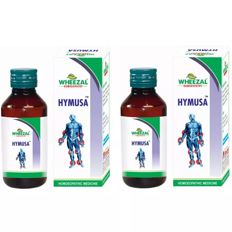 Wheezal Hymusa Syrup (200ml, Pack of 2)