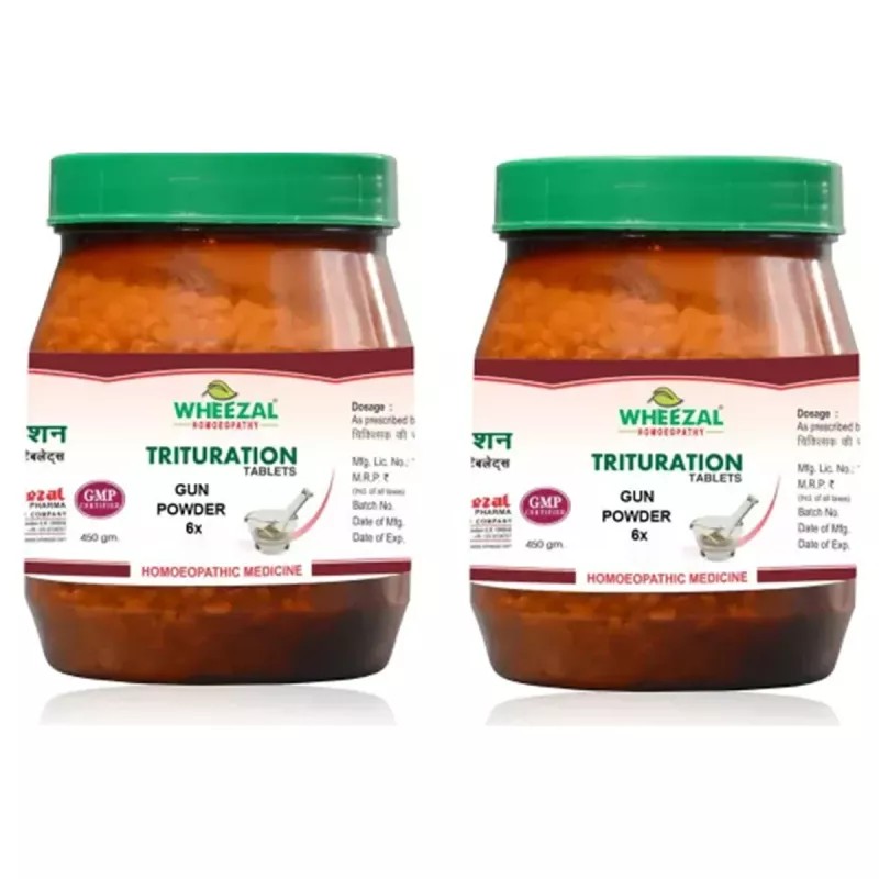 Wheezal Gun Powder 6X (450g, Pack of 2)