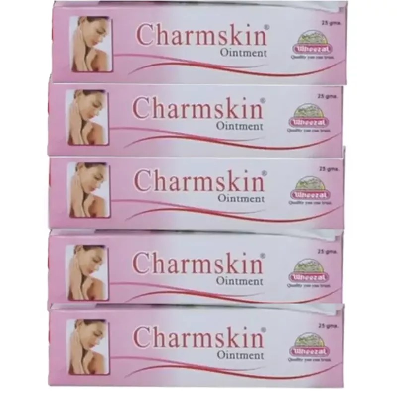 Wheezal Charmskin Cream (25g, Pack of 5)