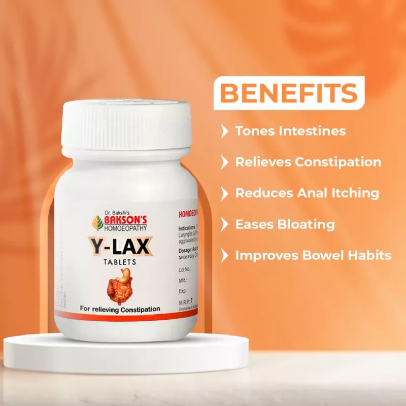 Bakson Y Lax Tablets (75tab)