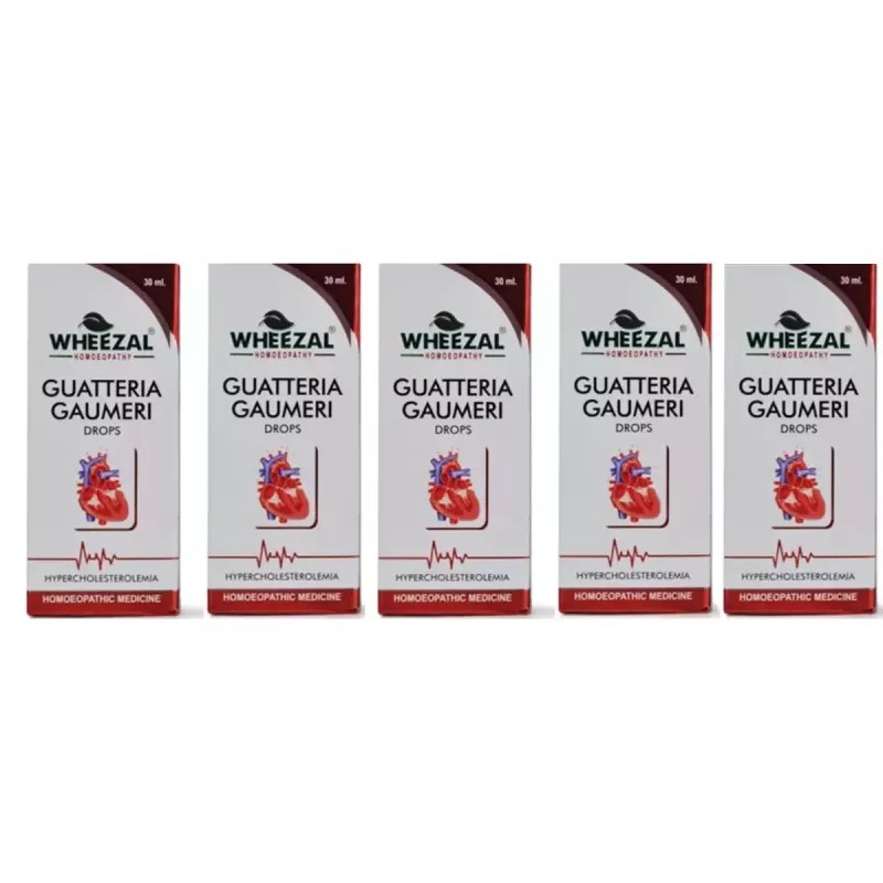 Wheezal Guatteria Gaumeri Drops (30ml, Pack of 5)