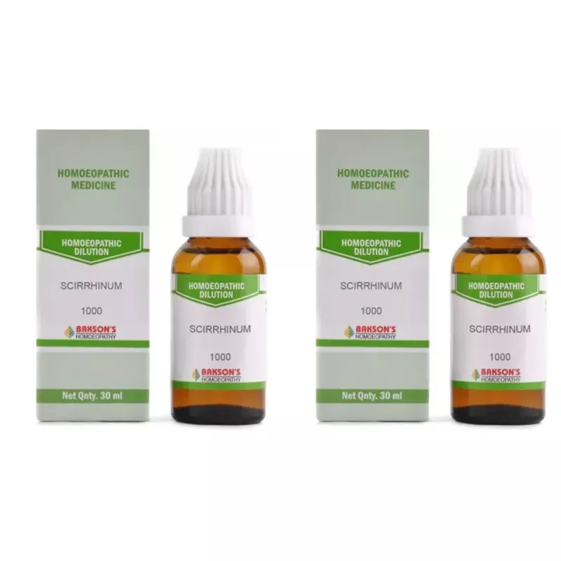 Bakson Scirrhinum 1M (1000 CH) (30ml, Pack of 2)