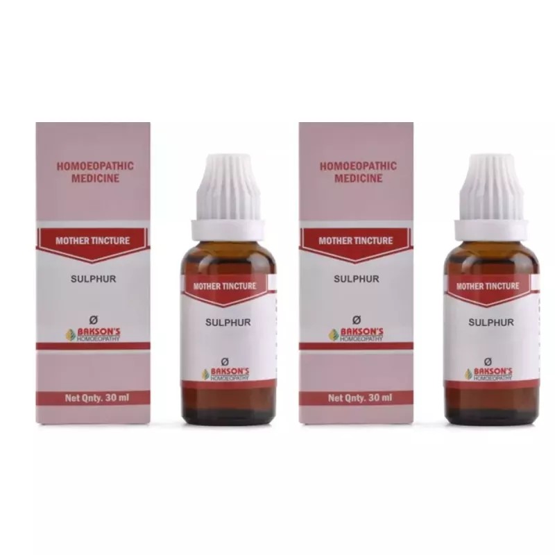 Bakson Sulphur 1X (Q) (30ml, Pack of 2)