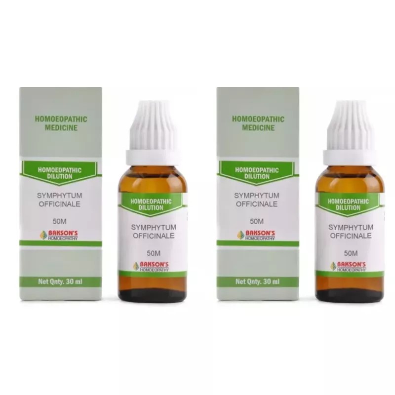 Bakson Symphytum Officinale 50M CH (30ml, Pack of 2)