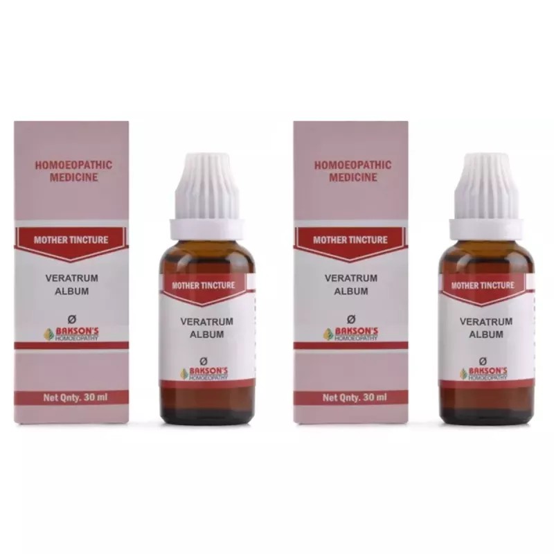 Bakson Veratrum Album 1X (Q) (30ml, Pack of 2)