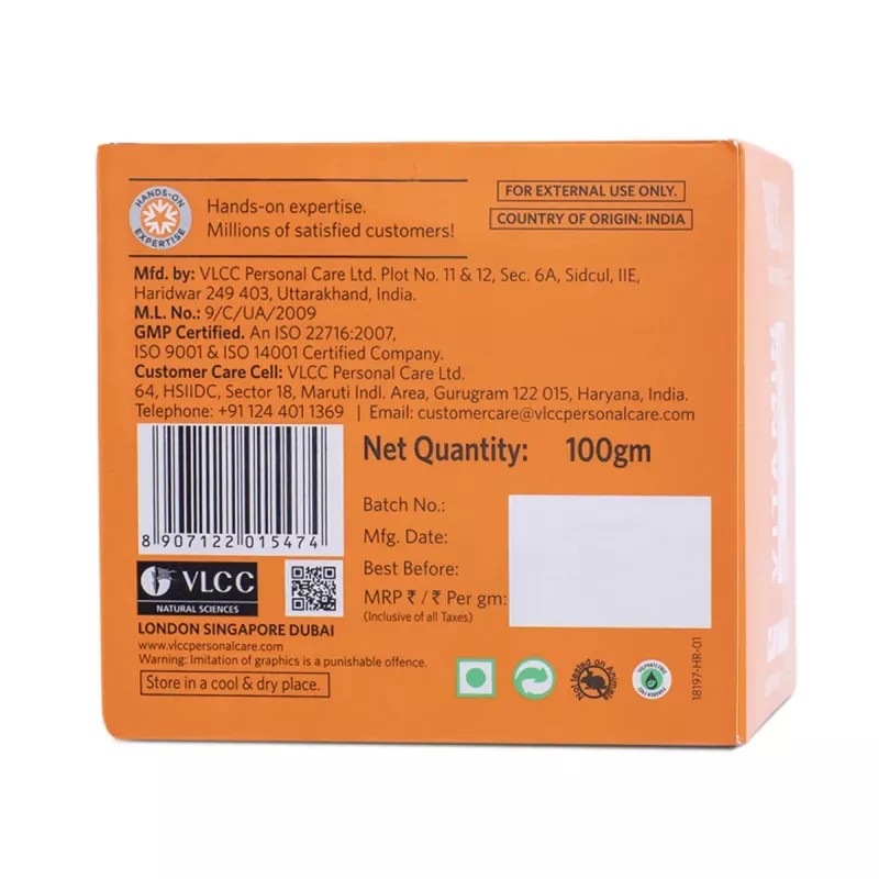 VLCC Vitamin C Clay Mask (100g)