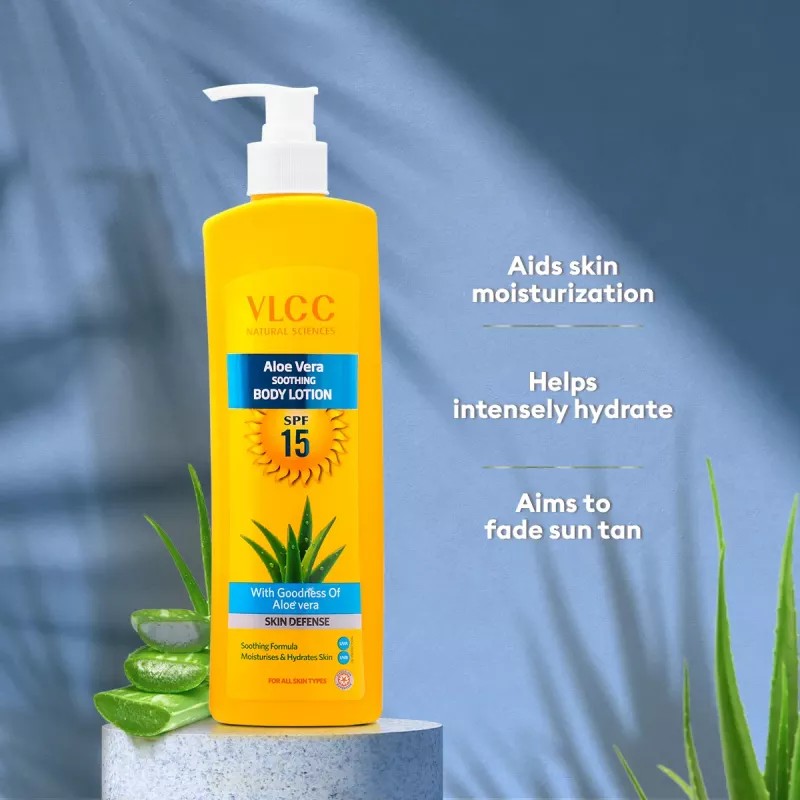 VLCC Aloe Vera Soothing Body Lotion (350ml)