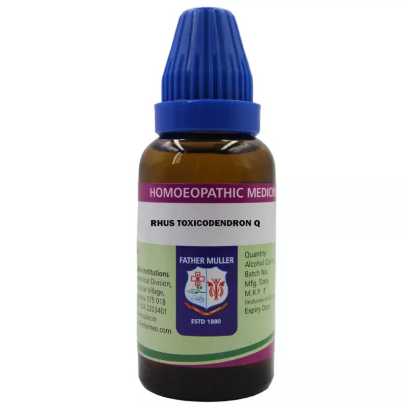Fr Muller Rhus Toxicodendron 1X (Q) (30ml)