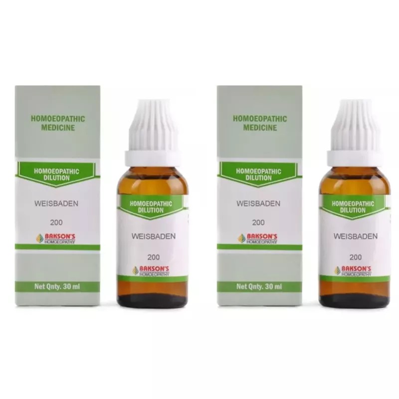 Bakson Wiesbaden 200 CH (30ml, Pack of 2)