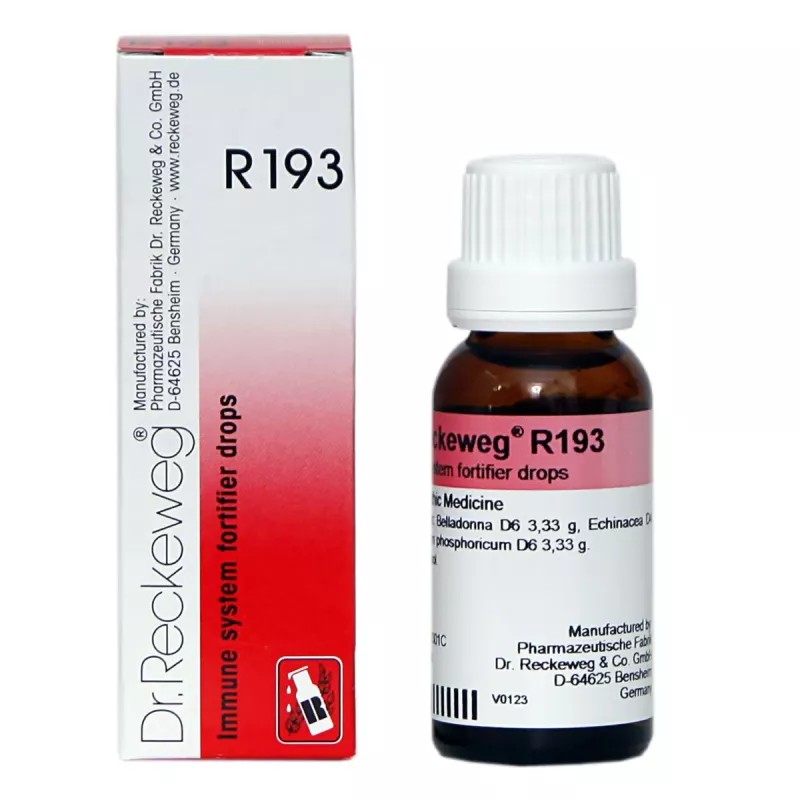 Dr Reckeweg R193 Immune Fortifier Drops (22ml)