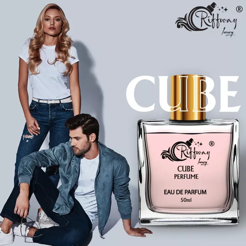 Riffway Cube Premium Eau De Perfume Unisex (50ml)