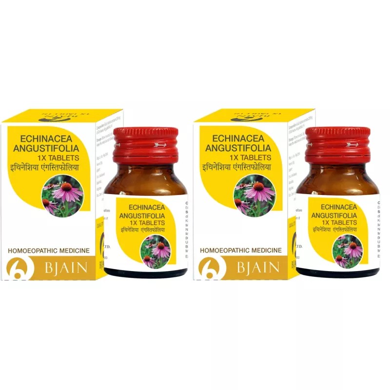 BJain Echinacea Angustifolia 1X (25g, Pack of 2)
