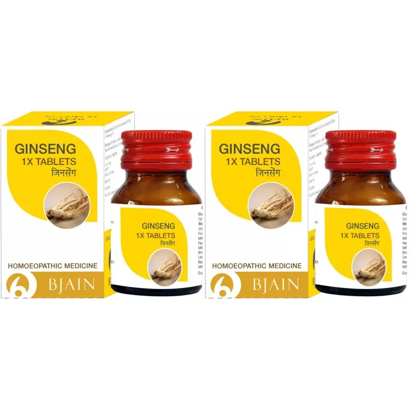 BJain Ginseng 1X (25g, Pack of 2)
