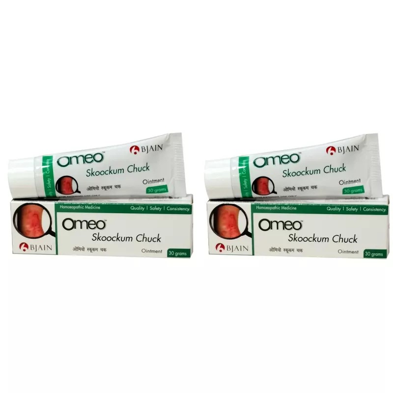 BJain Omeo Skoockum Chuck Ointment (30g, Pack of 2)