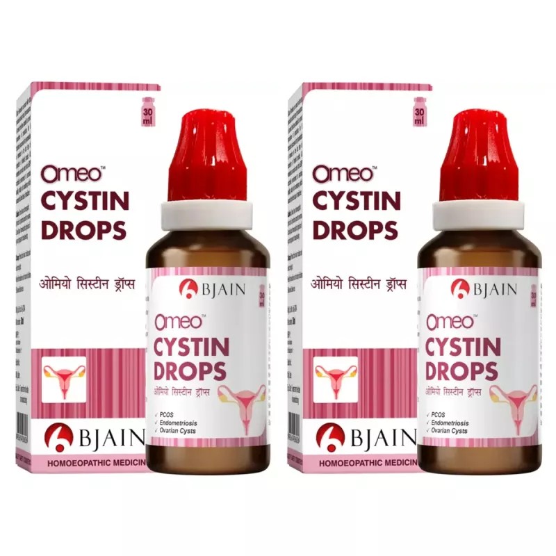 BJain Omeo Cystin Drops (30ml, Pack of 2)