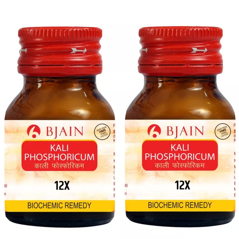 BJain Kali Phosphoricum 12X (25g, Pack of 2)