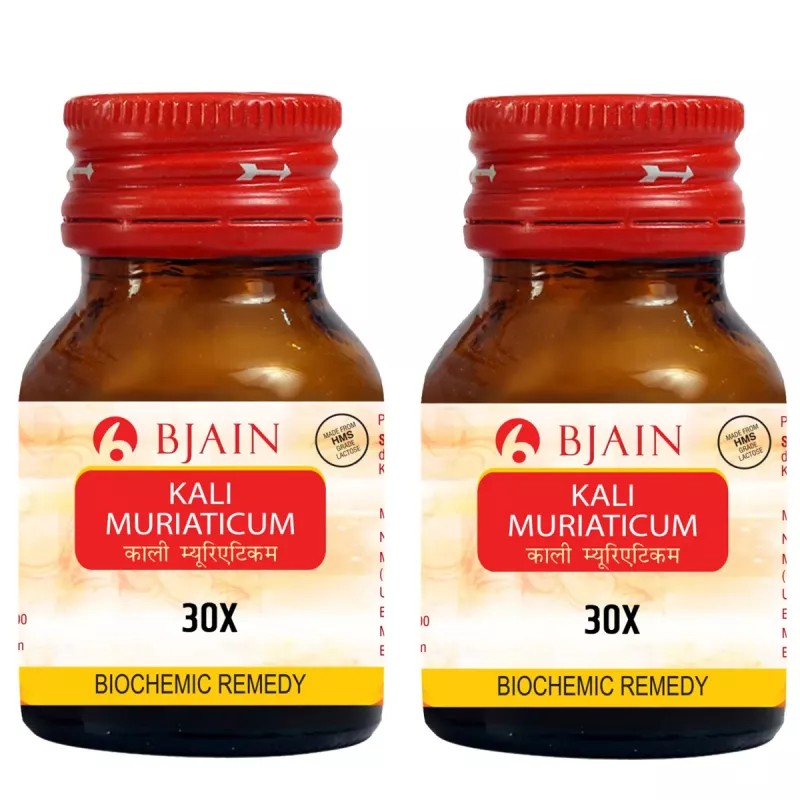 BJain Kali Muriaticum 30X (25g, Pack of 2)