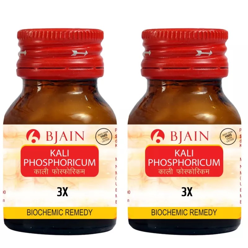 BJain Kali Phosphoricum 3X (25g, Pack of 2)