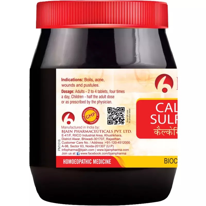 BJain Calcarea Sulphurica 12X (450g, Pack of 2)