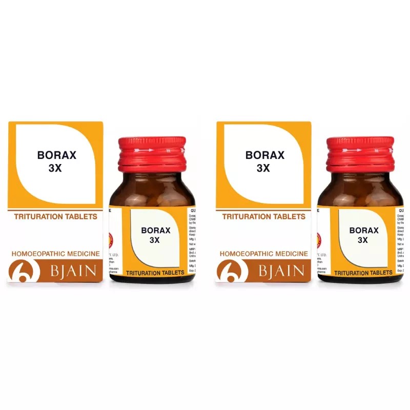 BJain Borax 3X (25g, Pack of 2)