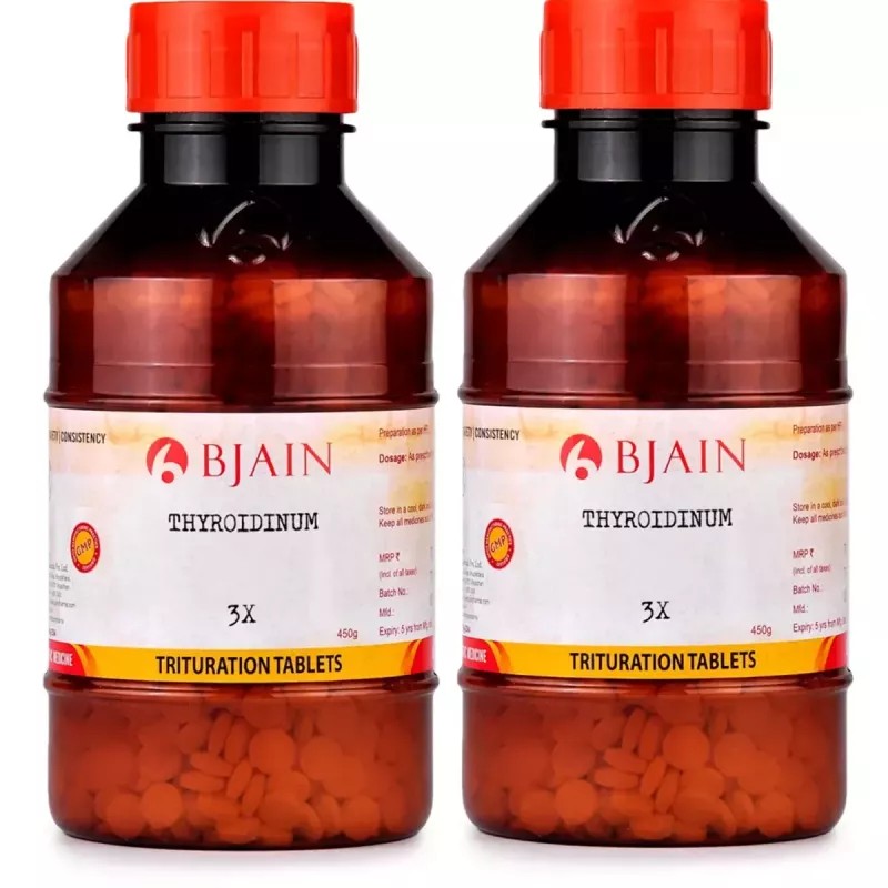 BJain Thyroidinum 3X (450g, Pack of 2)
