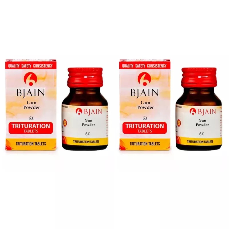 BJain Gun Powder 6X (25g, Pack of 2)