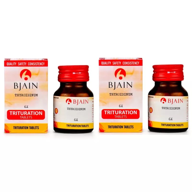 BJain Thyroidinum 6X (25g, Pack of 2)