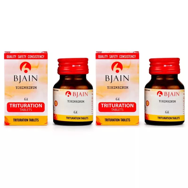 BJain Yohimbinum 6X (25g, Pack of 2)