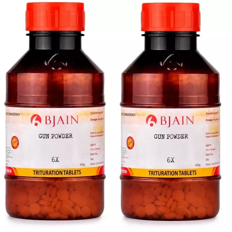 BJain Gun Powder 6X (450g, Pack of 2)