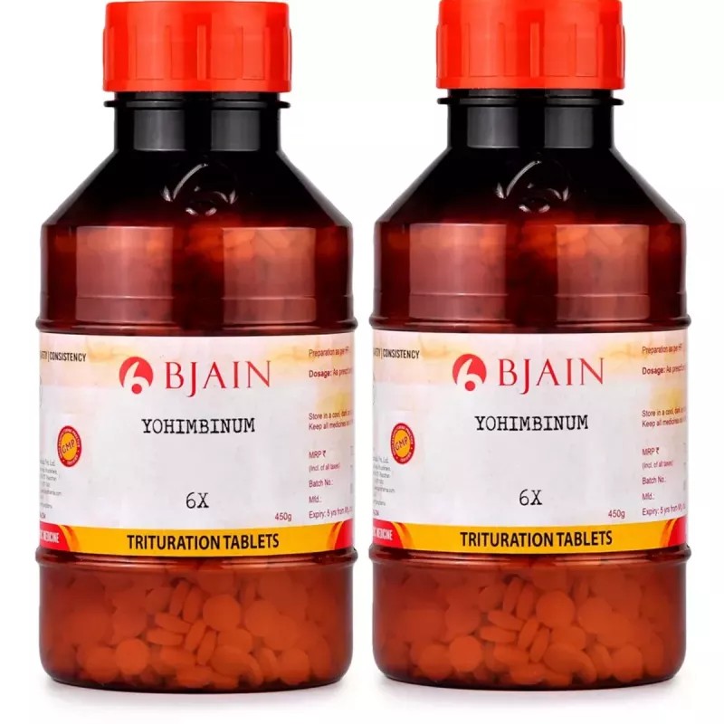 BJain Yohimbinum 6X (450g, Pack of 2)