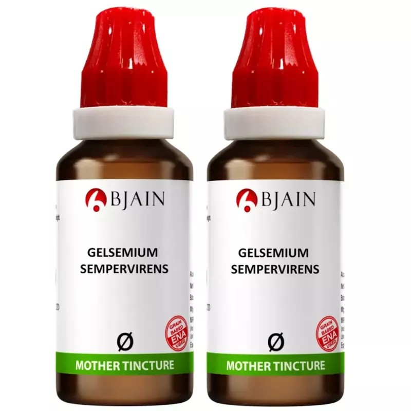 BJain Gelsemium Sempervirens 1X (Q) (30ml, Pack of 2)