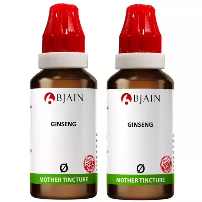 BJain Ginseng 1X (Q) (30ml, Pack of 2)