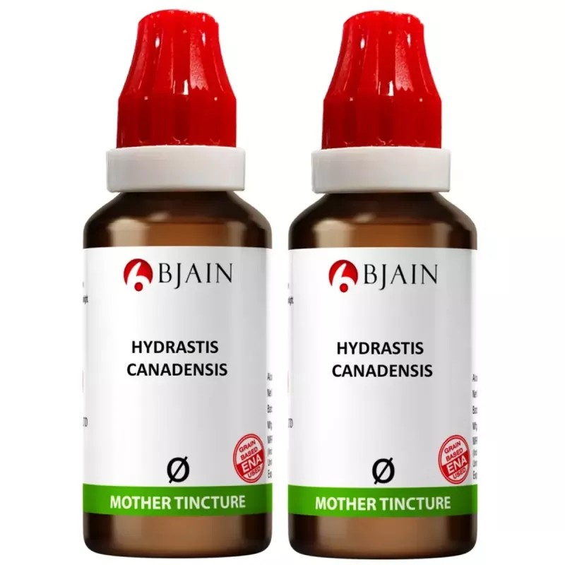 BJain Hydrastis Canadensis 1X (Q) (30ml, Pack of 2)